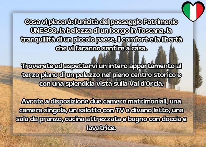 Anima D\'Orcia - Ampio Appartamento In Pieno Centro Storico!